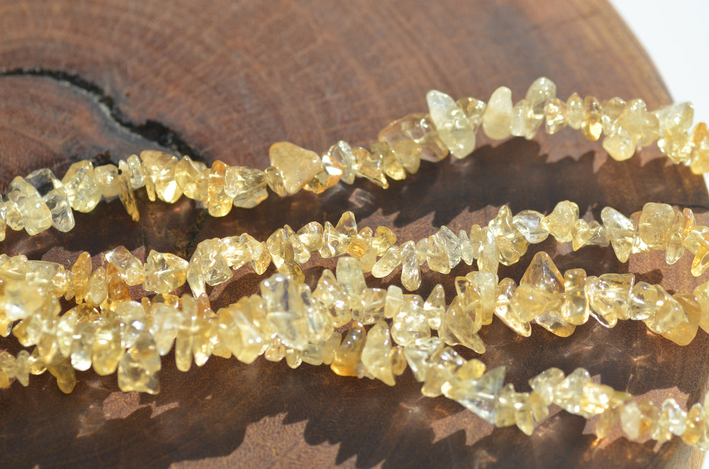 Citrine Chip Necklace