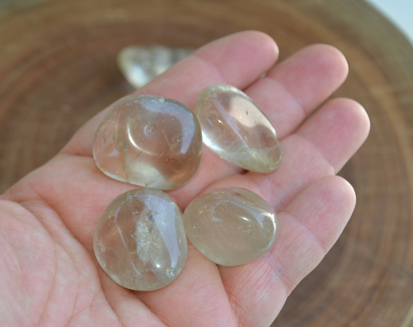 Natural Citrine Tumbles