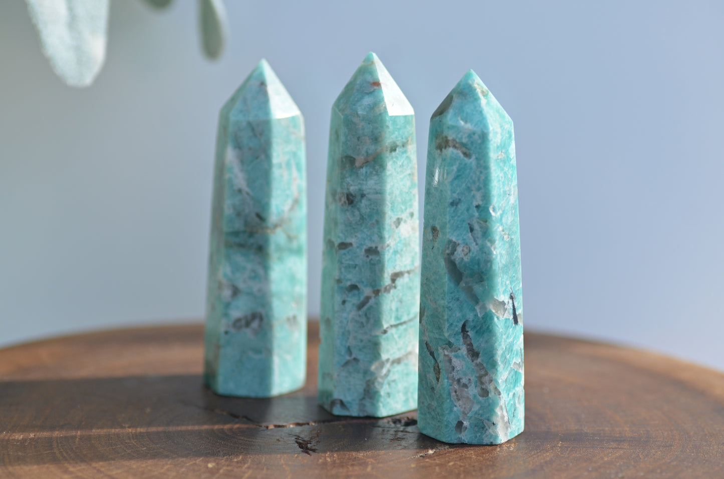 Smokey Quartz in Amazonite Towers