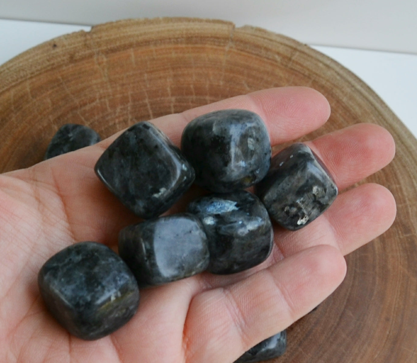 Larvikite Tumble