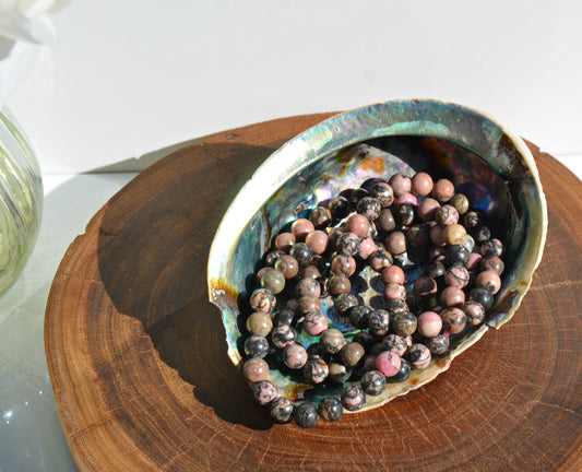 Rhodonite Stretch Braclet