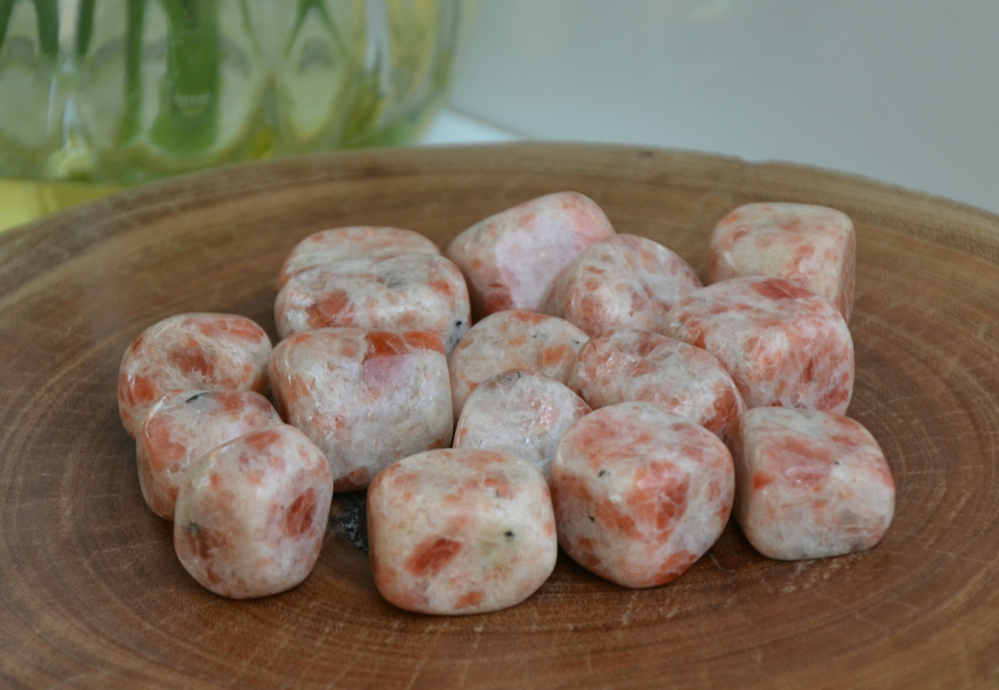 Natural Sunstone Tumbles