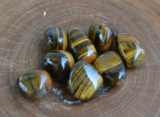 Tiger Eye Tumbles