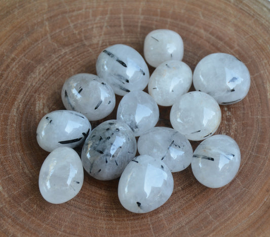 Tourmalinated Quartz Tumbles